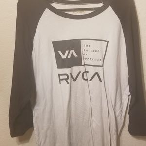 3/4 length sleeve baseball tee